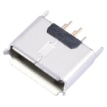 MICRO 5PF AB TYPE 180度插板式 有邊