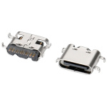 Usb Type c 16pin L=6.5mm 沉板0.8  1.0 1.6 2.1 mm