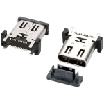 Usb Type c 24pin 直立式H=10.0mm