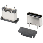 Usb Type c 24pin 直立式H=6.5mm